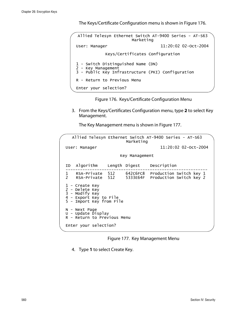 Allied Telesis AT-S63 User Manual | Page 560 / 710