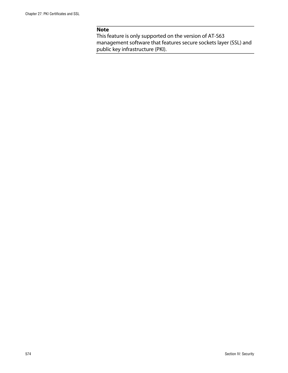 Allied Telesis AT-S63 User Manual | Page 574 / 710