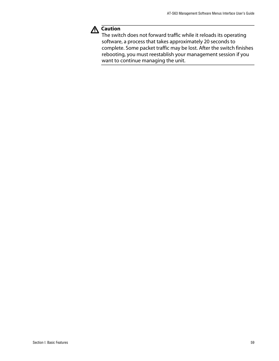 Allied Telesis AT-S63 User Manual | Page 59 / 710