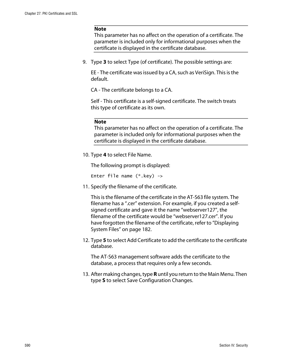 Allied Telesis AT-S63 User Manual | Page 590 / 710