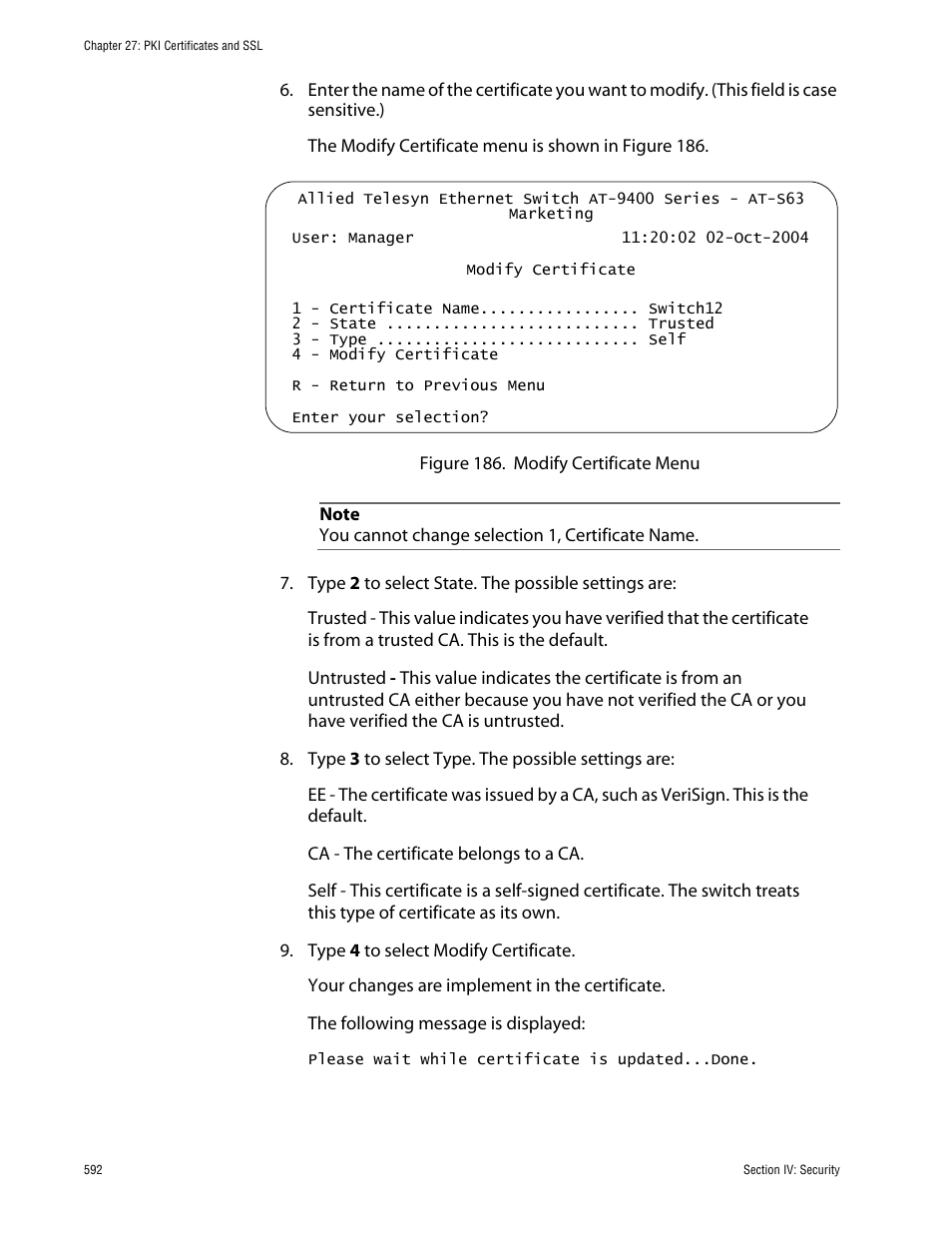 Allied Telesis AT-S63 User Manual | Page 592 / 710