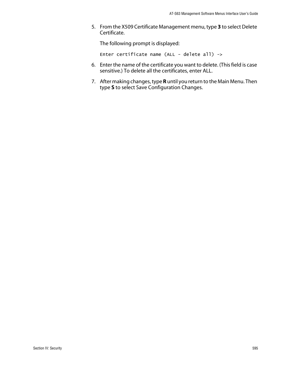 Allied Telesis AT-S63 User Manual | Page 595 / 710