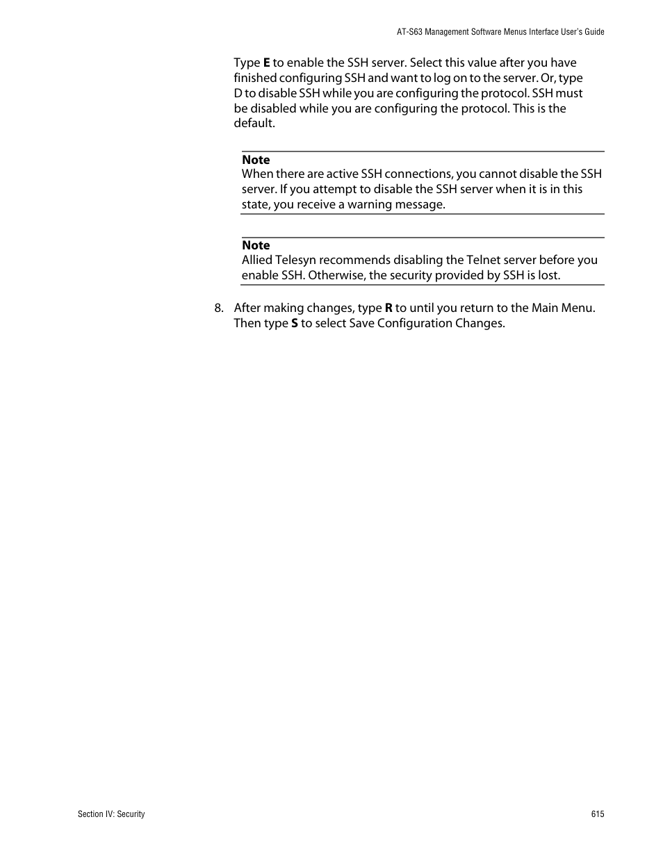 Allied Telesis AT-S63 User Manual | Page 615 / 710