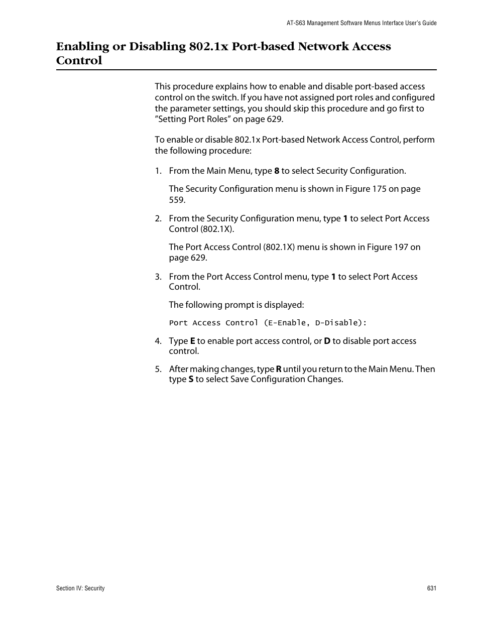 Allied Telesis AT-S63 User Manual | Page 631 / 710