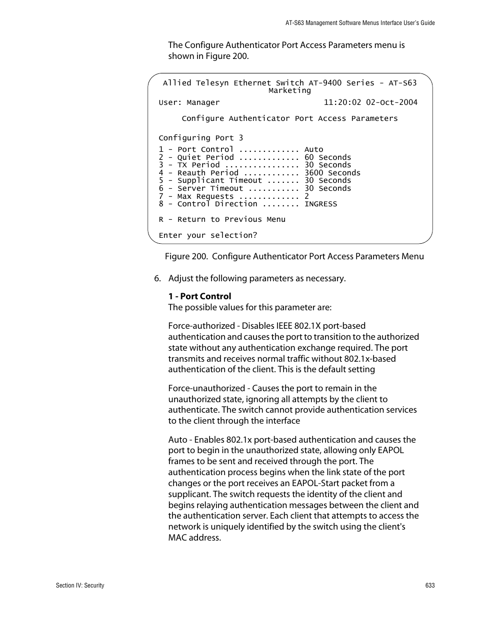 Allied Telesis AT-S63 User Manual | Page 633 / 710