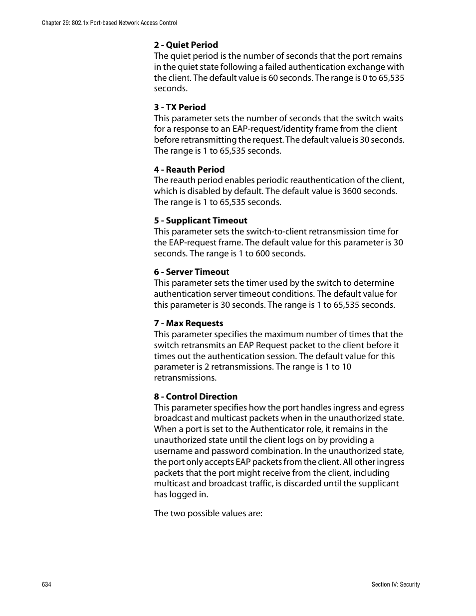 Allied Telesis AT-S63 User Manual | Page 634 / 710