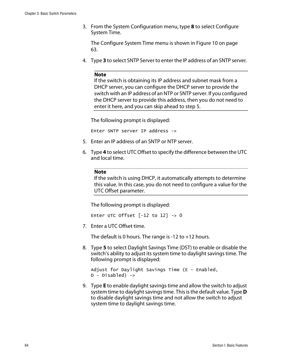 Allied Telesis AT-S63 User Manual | Page 64 / 710