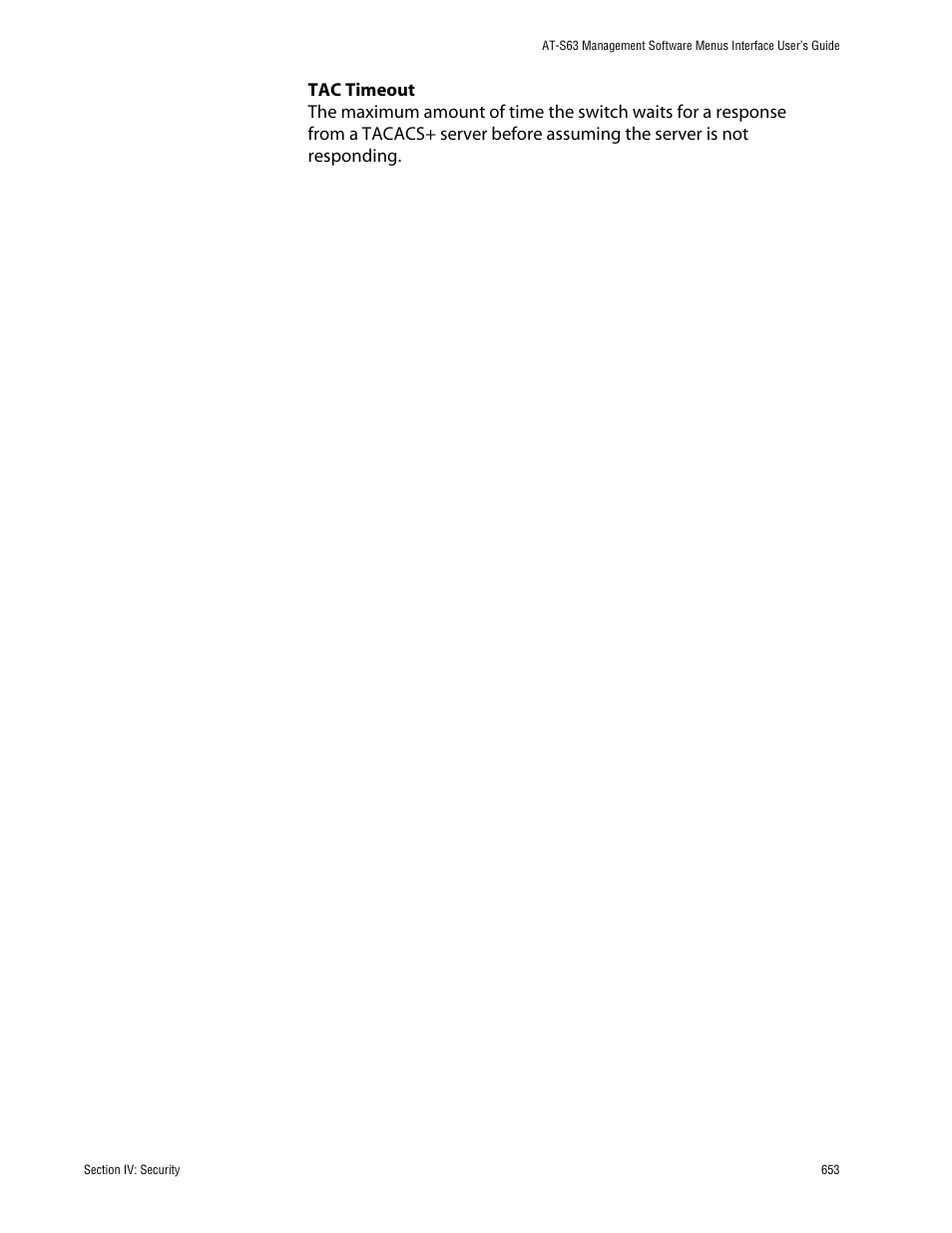 Allied Telesis AT-S63 User Manual | Page 653 / 710