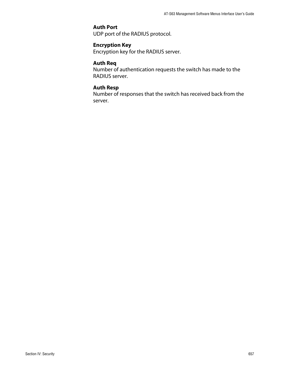 Allied Telesis AT-S63 User Manual | Page 657 / 710