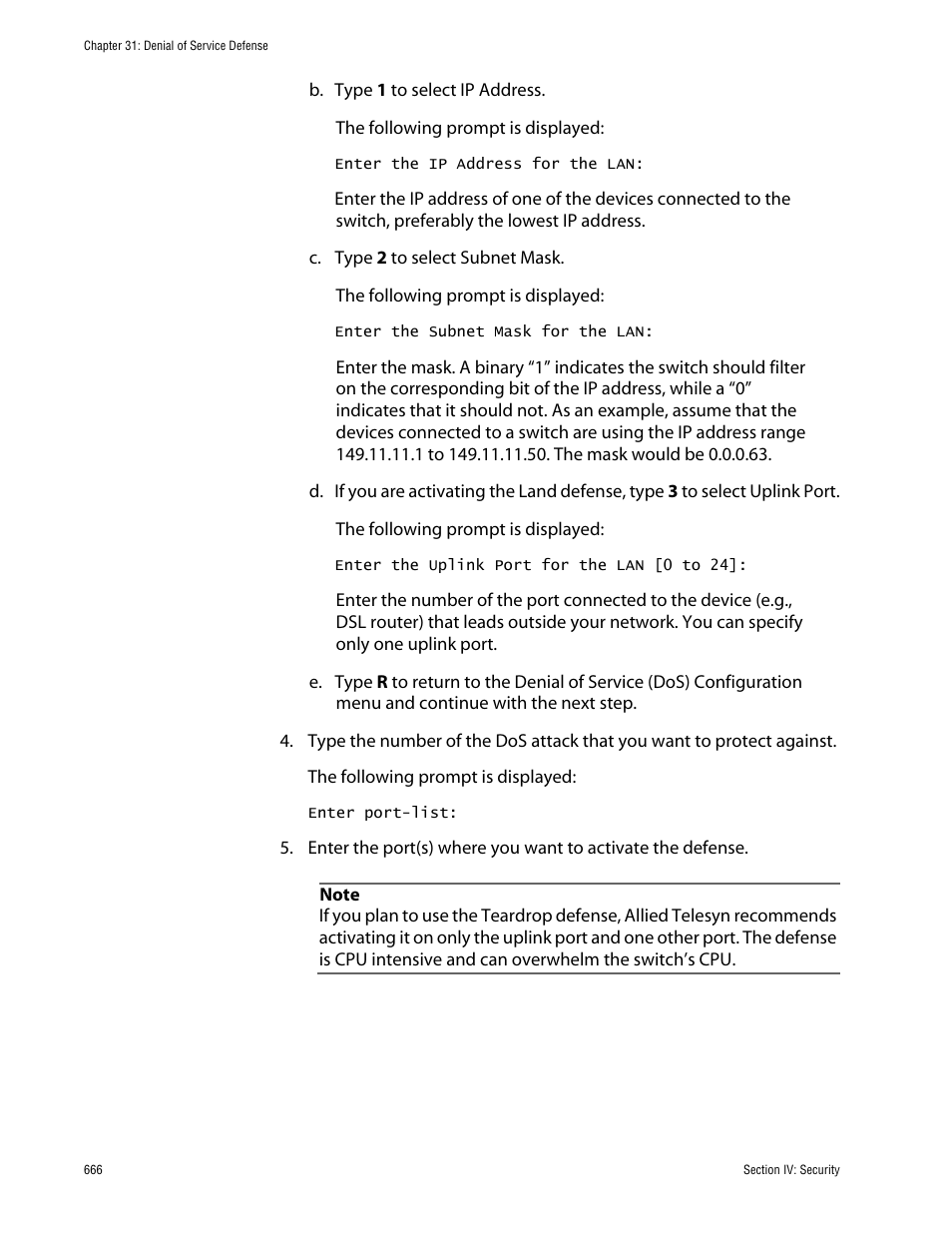 Allied Telesis AT-S63 User Manual | Page 666 / 710