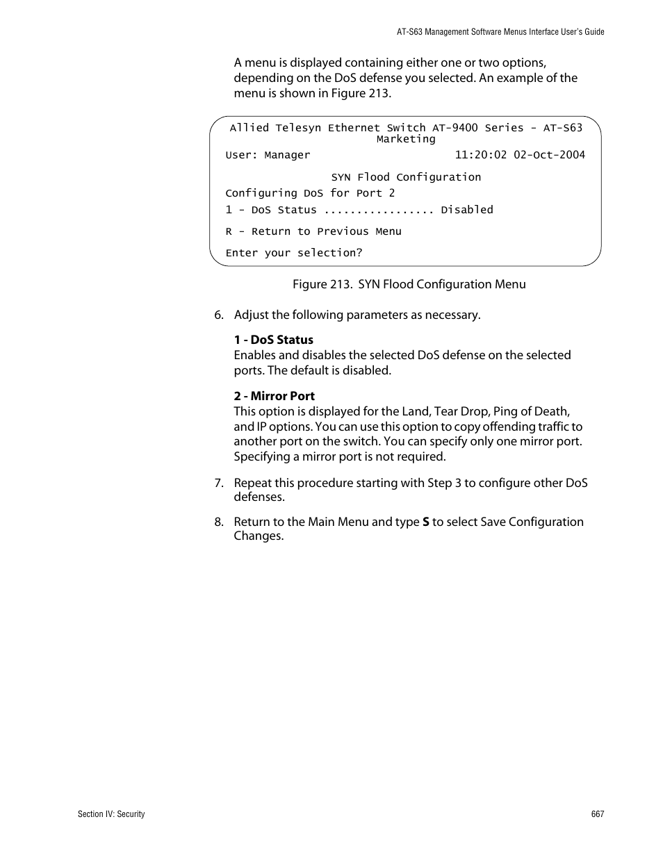 Allied Telesis AT-S63 User Manual | Page 667 / 710