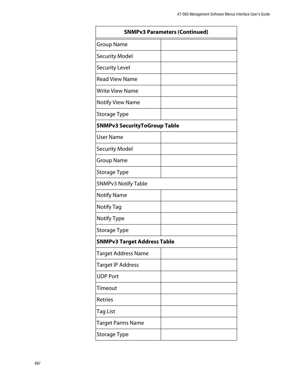 Allied Telesis AT-S63 User Manual | Page 697 / 710