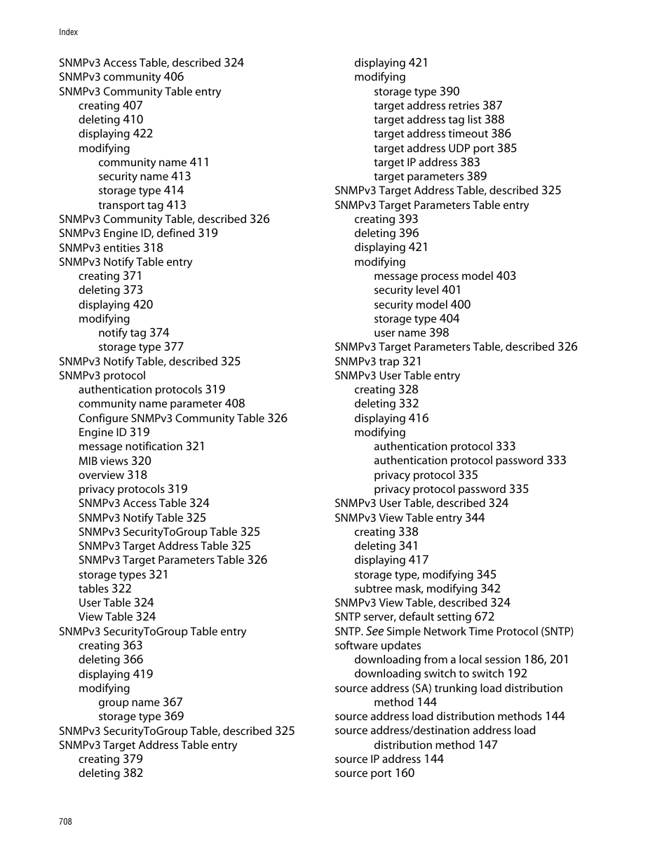 Allied Telesis AT-S63 User Manual | Page 708 / 710