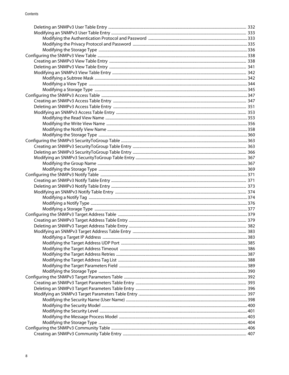 Allied Telesis AT-S63 User Manual | Page 8 / 710