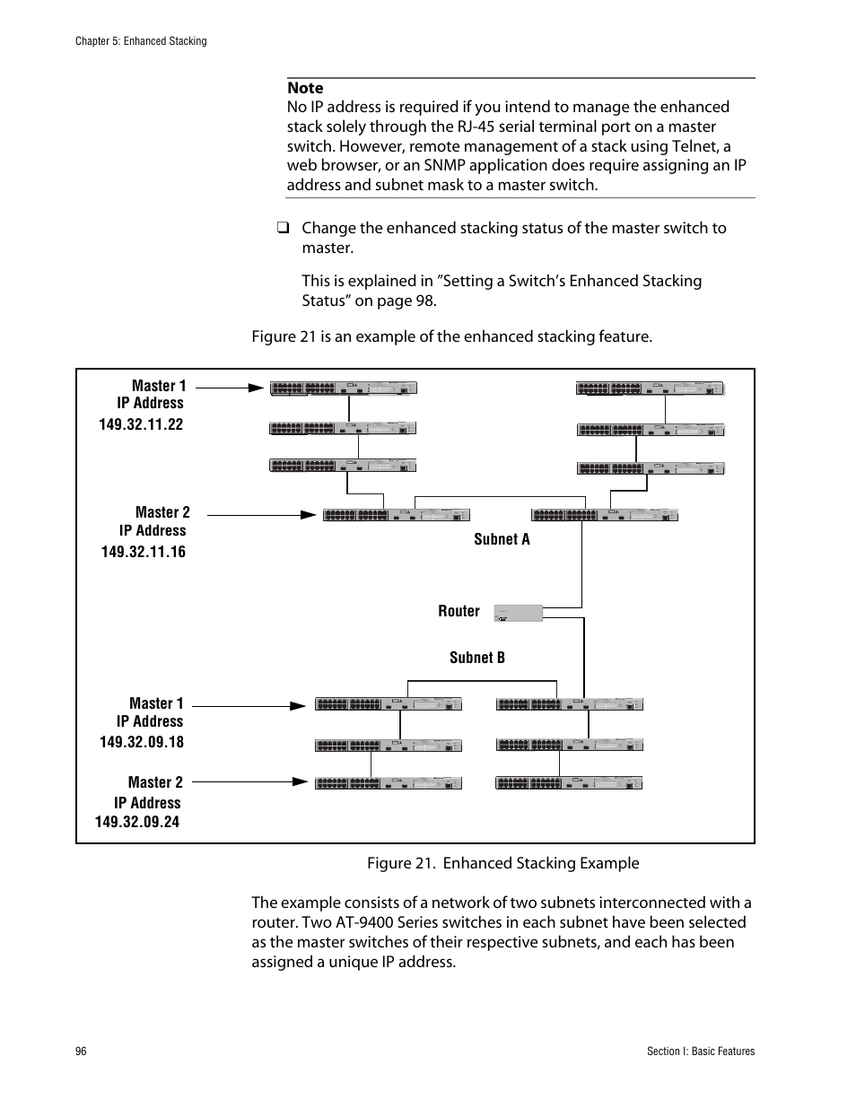 Allied Telesis AT-S63 User Manual | Page 96 / 710