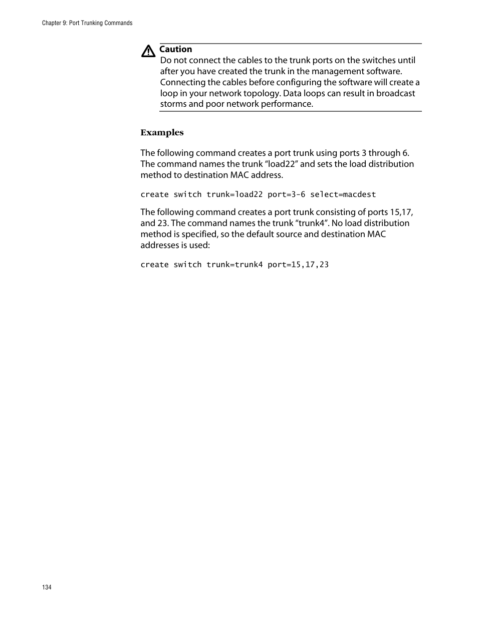 Allied Telesis AT-S63 User Manual | Page 134 / 464