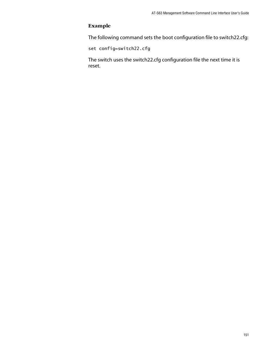 Allied Telesis AT-S63 User Manual | Page 151 / 464