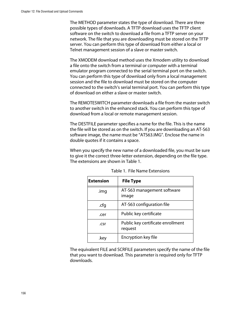 Allied Telesis AT-S63 User Manual | Page 156 / 464