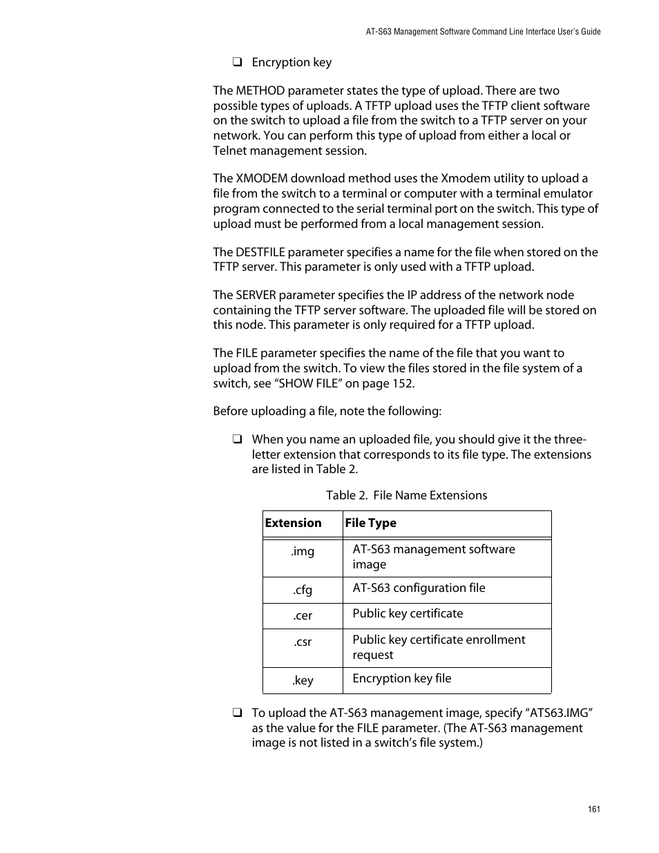 Allied Telesis AT-S63 User Manual | Page 161 / 464