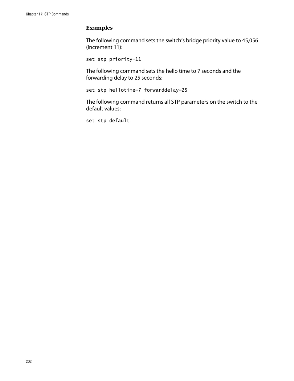 Allied Telesis AT-S63 User Manual | Page 202 / 464