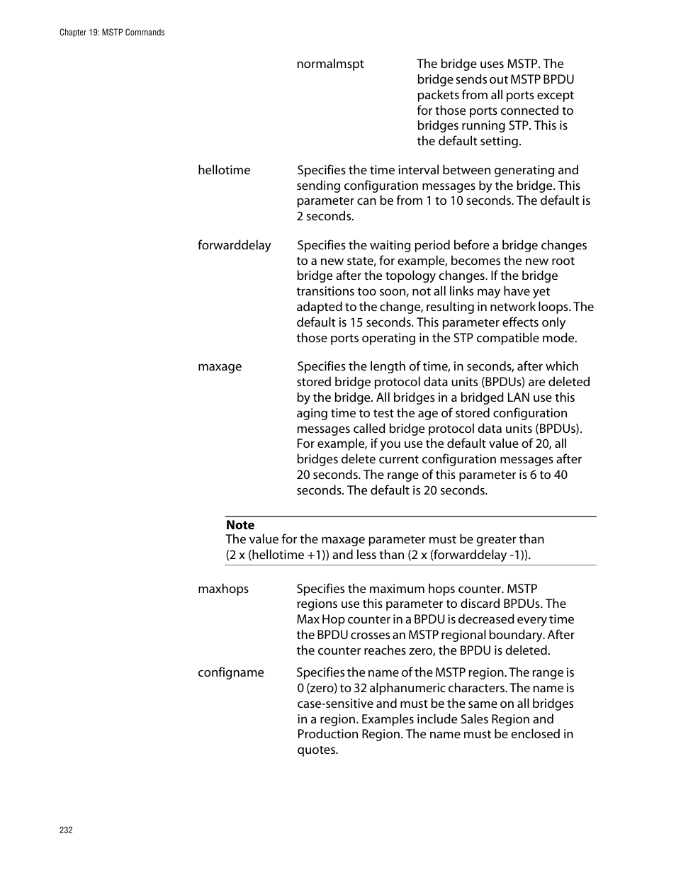 Allied Telesis AT-S63 User Manual | Page 232 / 464