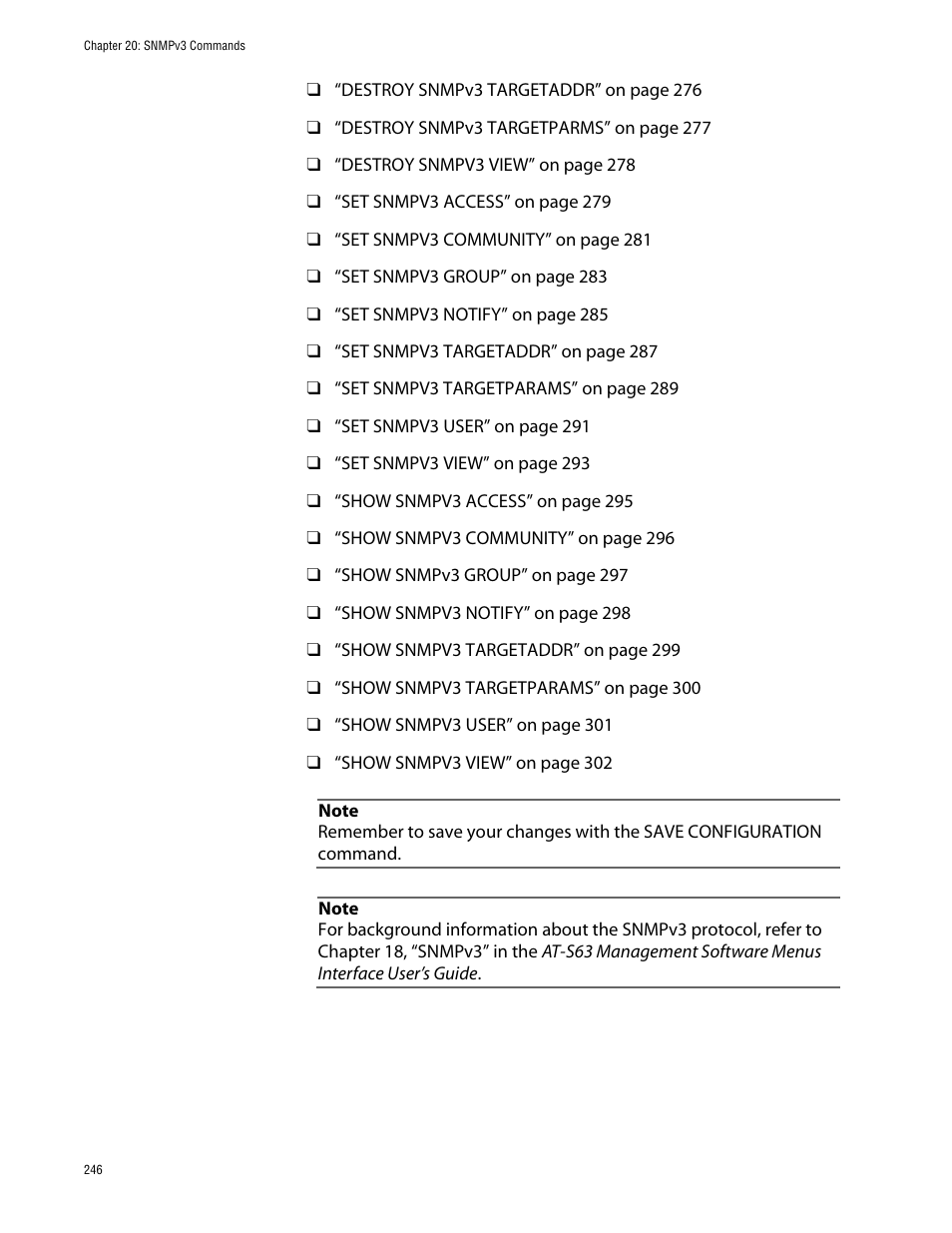 Allied Telesis AT-S63 User Manual | Page 246 / 464