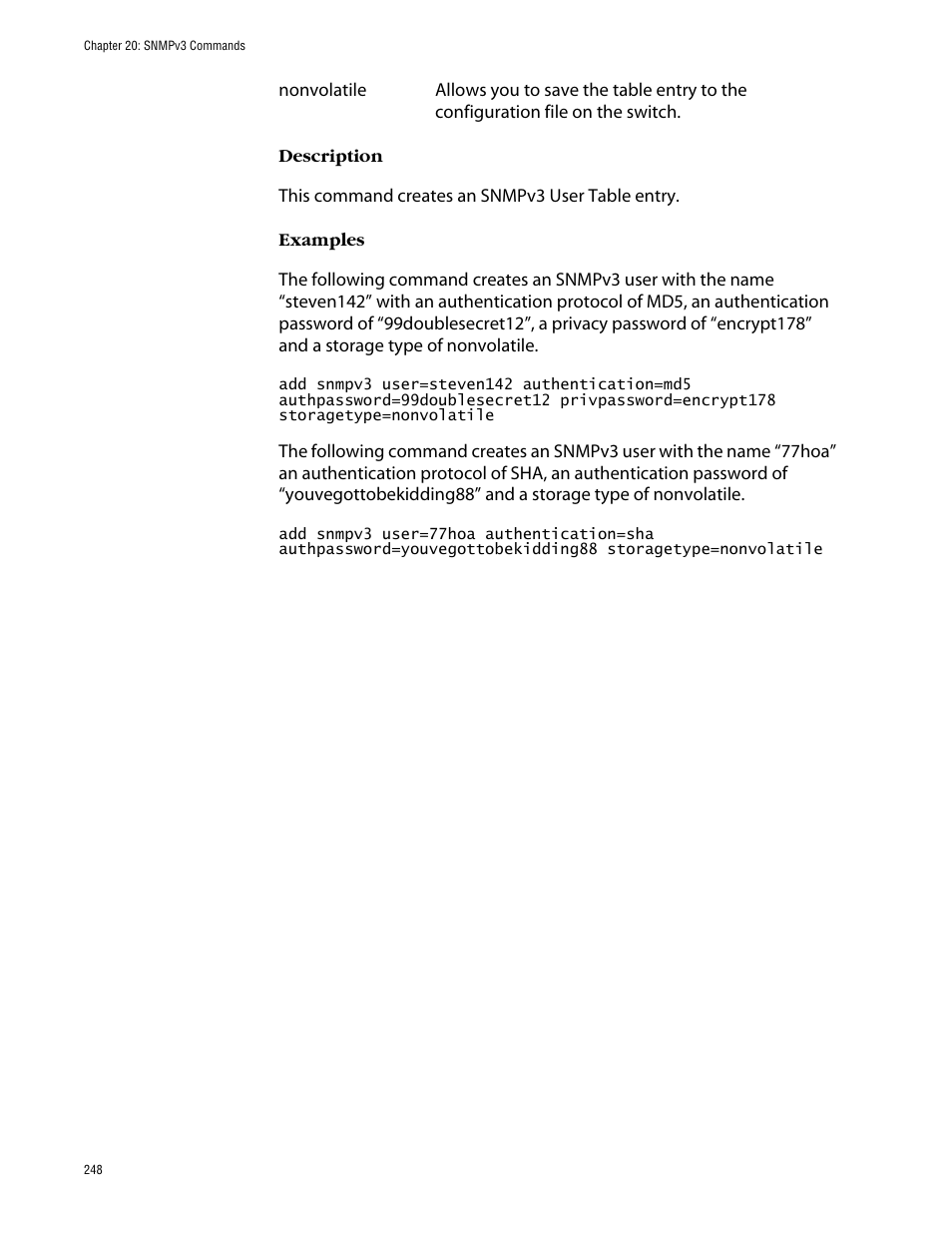 Allied Telesis AT-S63 User Manual | Page 248 / 464