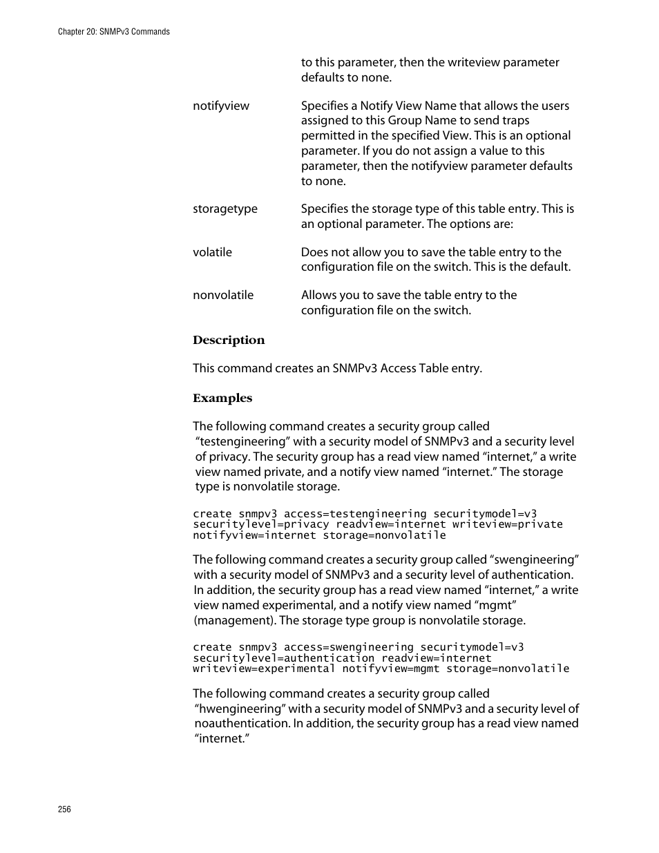 Allied Telesis AT-S63 User Manual | Page 256 / 464