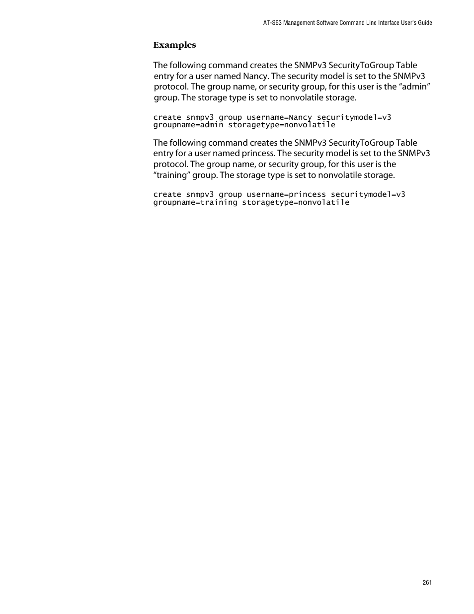 Allied Telesis AT-S63 User Manual | Page 261 / 464