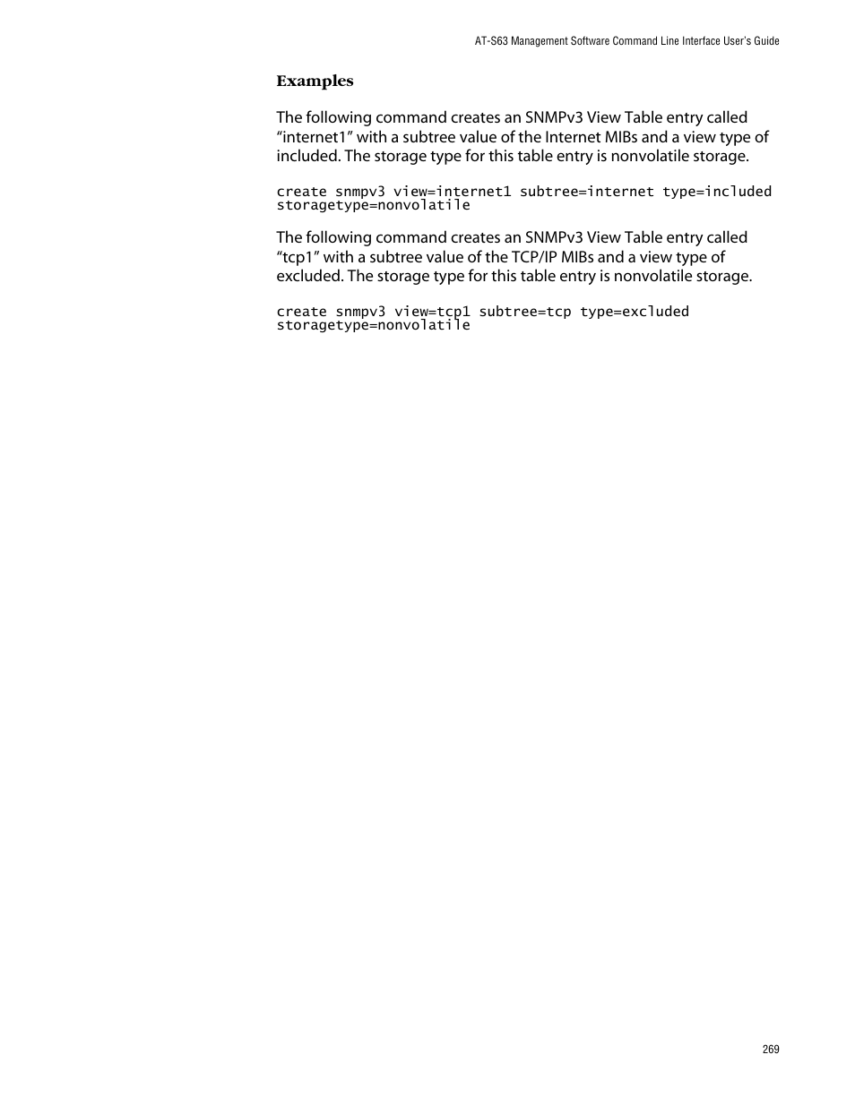Allied Telesis AT-S63 User Manual | Page 269 / 464