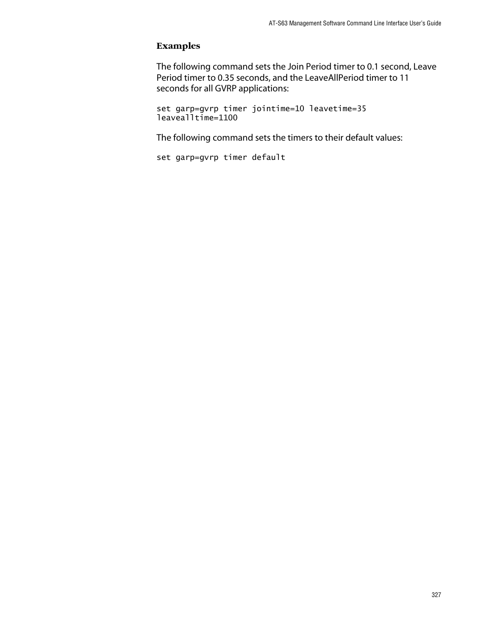 Allied Telesis AT-S63 User Manual | Page 327 / 464