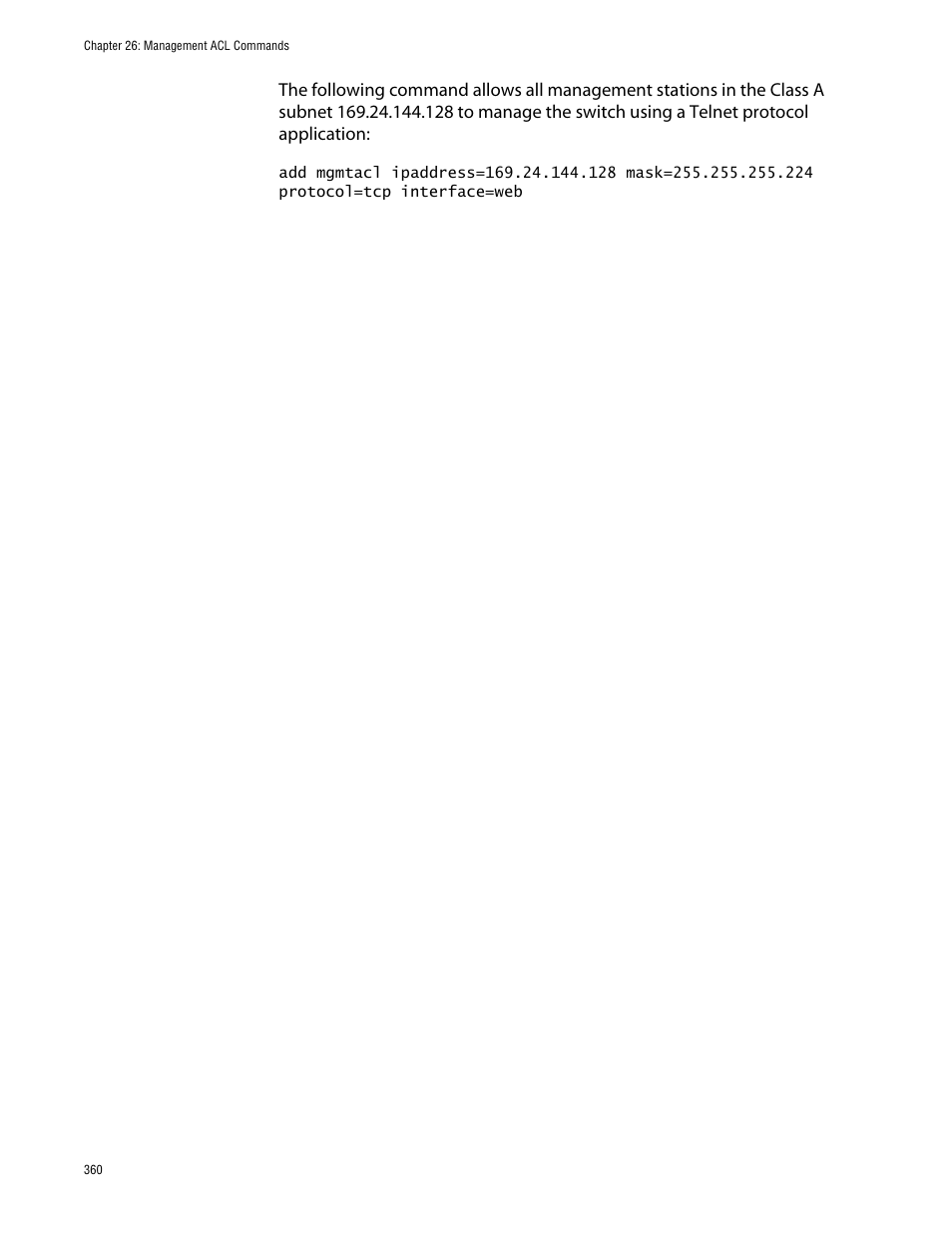 Allied Telesis AT-S63 User Manual | Page 360 / 464