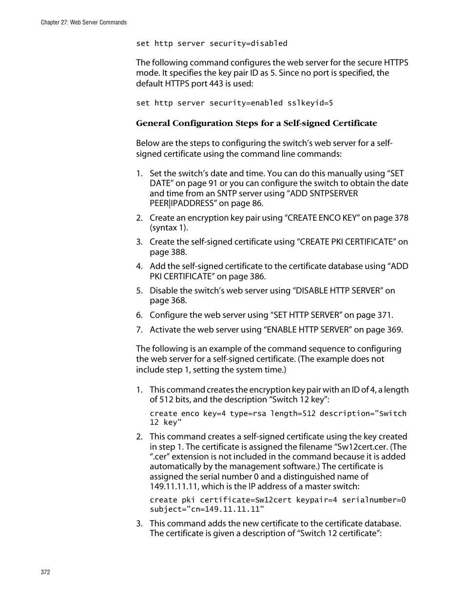 Allied Telesis AT-S63 User Manual | Page 372 / 464
