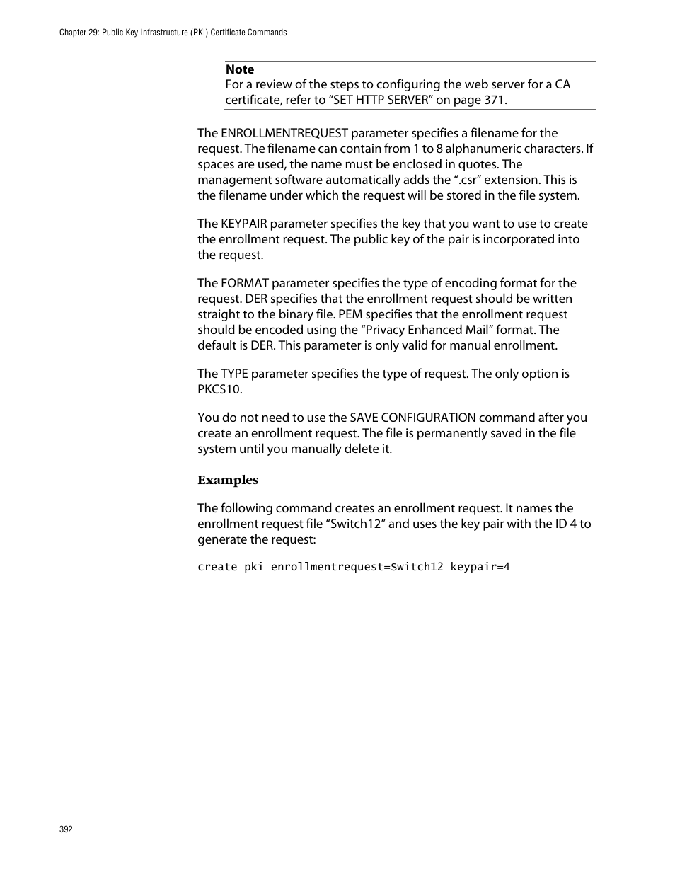 Allied Telesis AT-S63 User Manual | Page 392 / 464