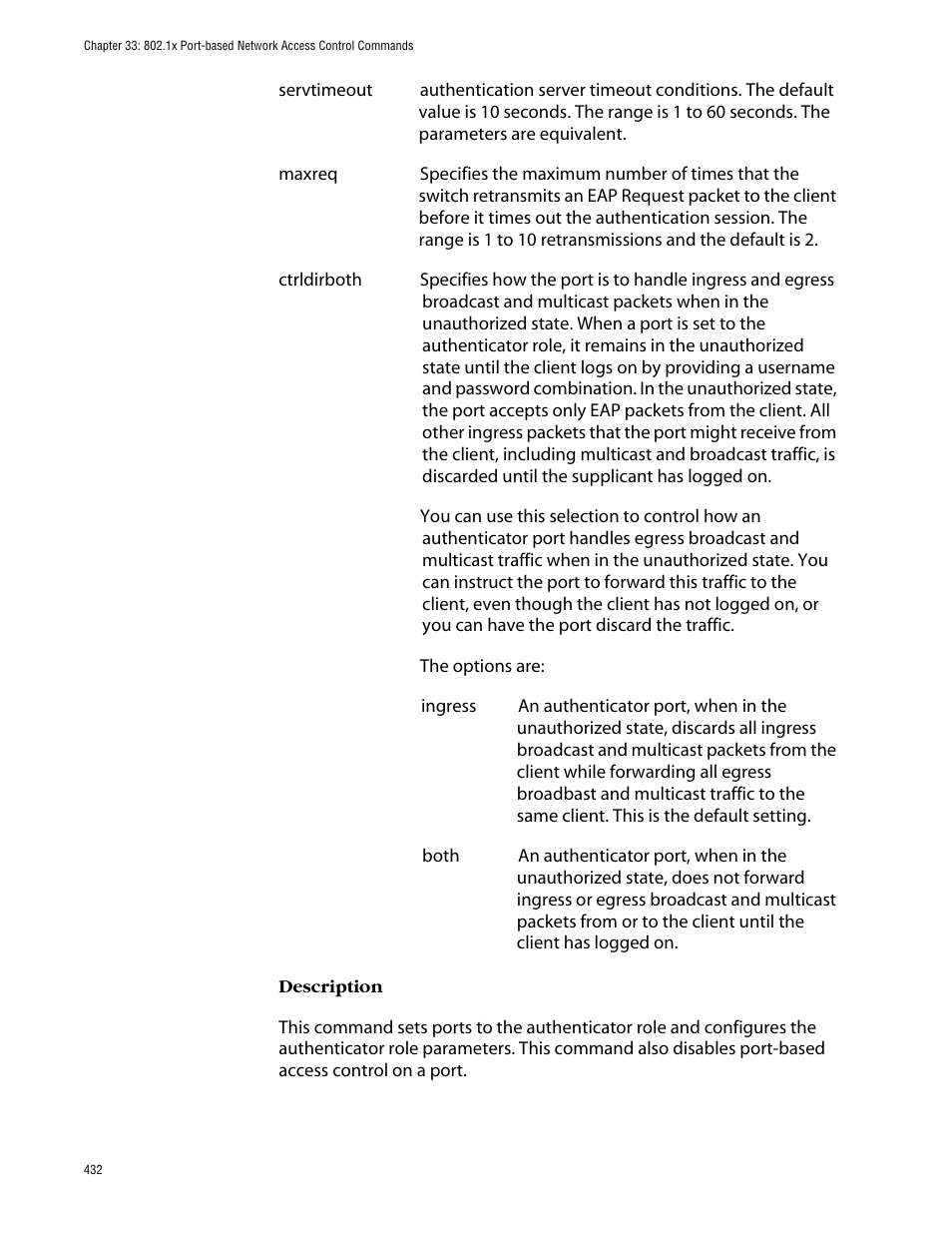 Allied Telesis AT-S63 User Manual | Page 432 / 464