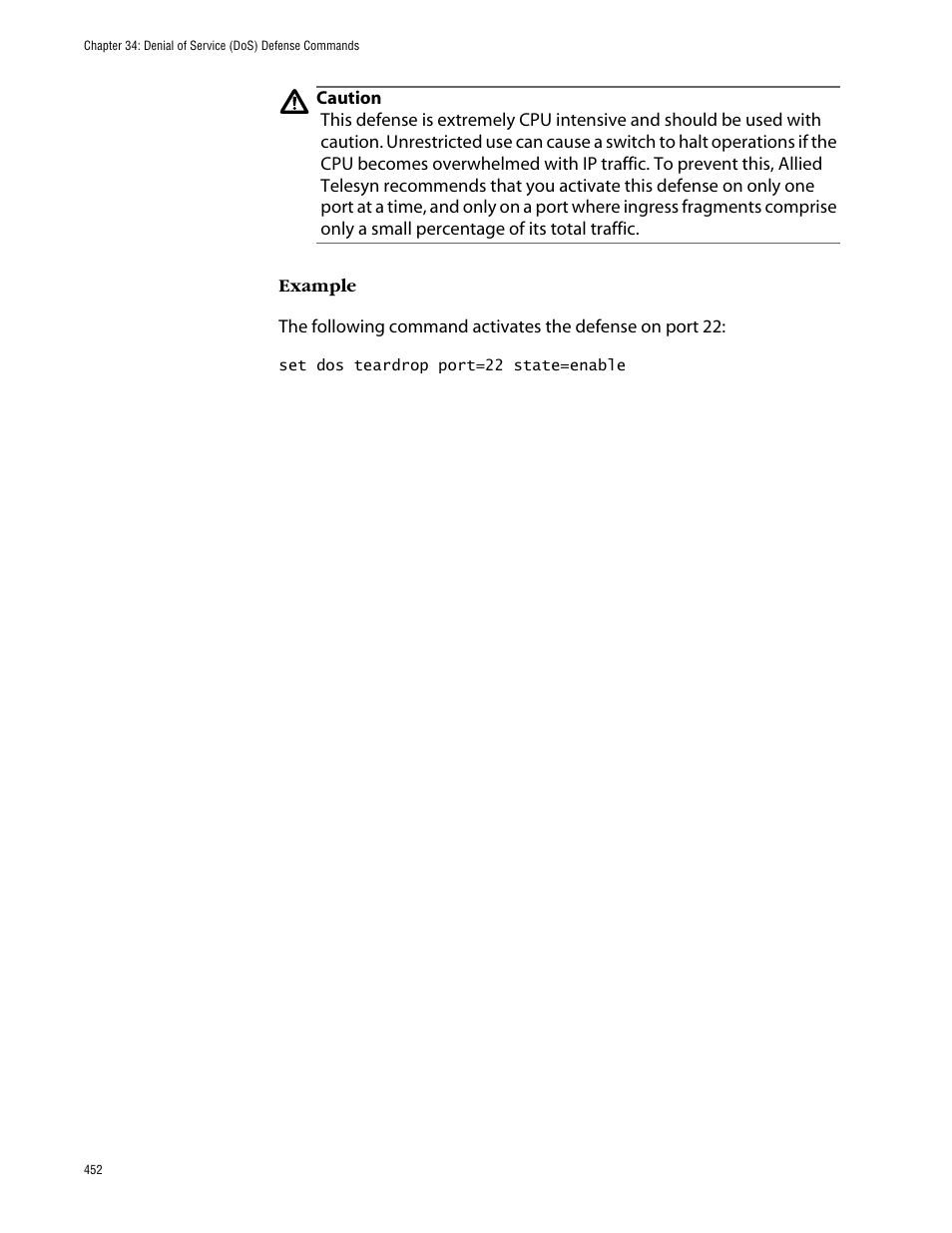 Allied Telesis AT-S63 User Manual | Page 452 / 464