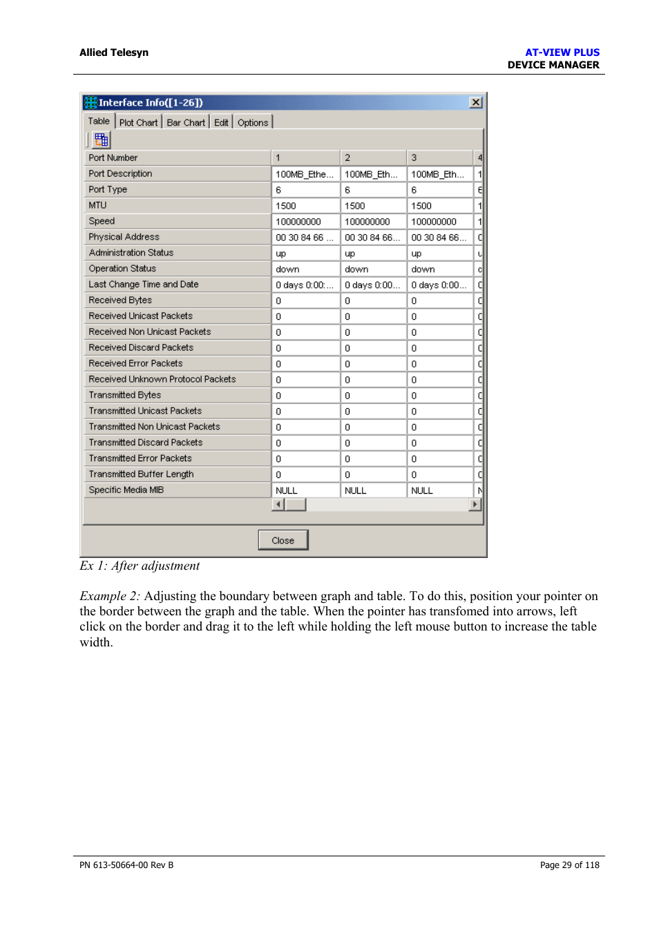 Allied Telesis AT-VIEW PLUS 3.1 DEVICE MANAGER User Manual | Page 29 / 118