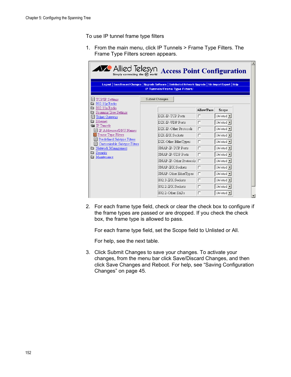 Allied Telesis AT-WA7501 User Manual | Page 152 / 352