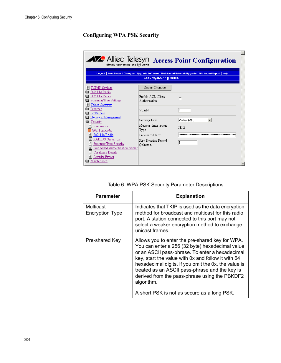 Allied Telesis AT-WA7501 User Manual | Page 204 / 352