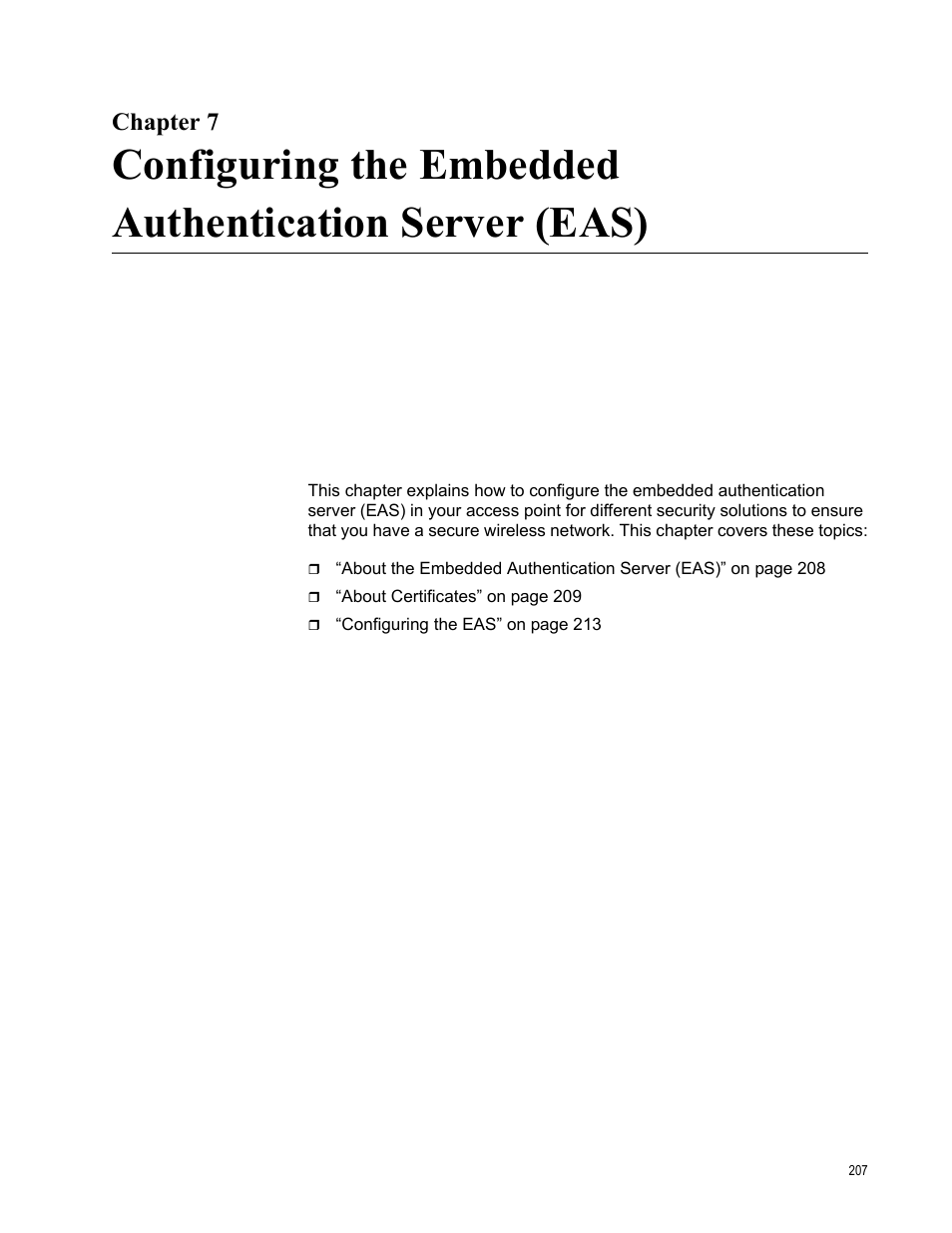 Chapter 7 | Allied Telesis AT-WA7501 User Manual | Page 207 / 352