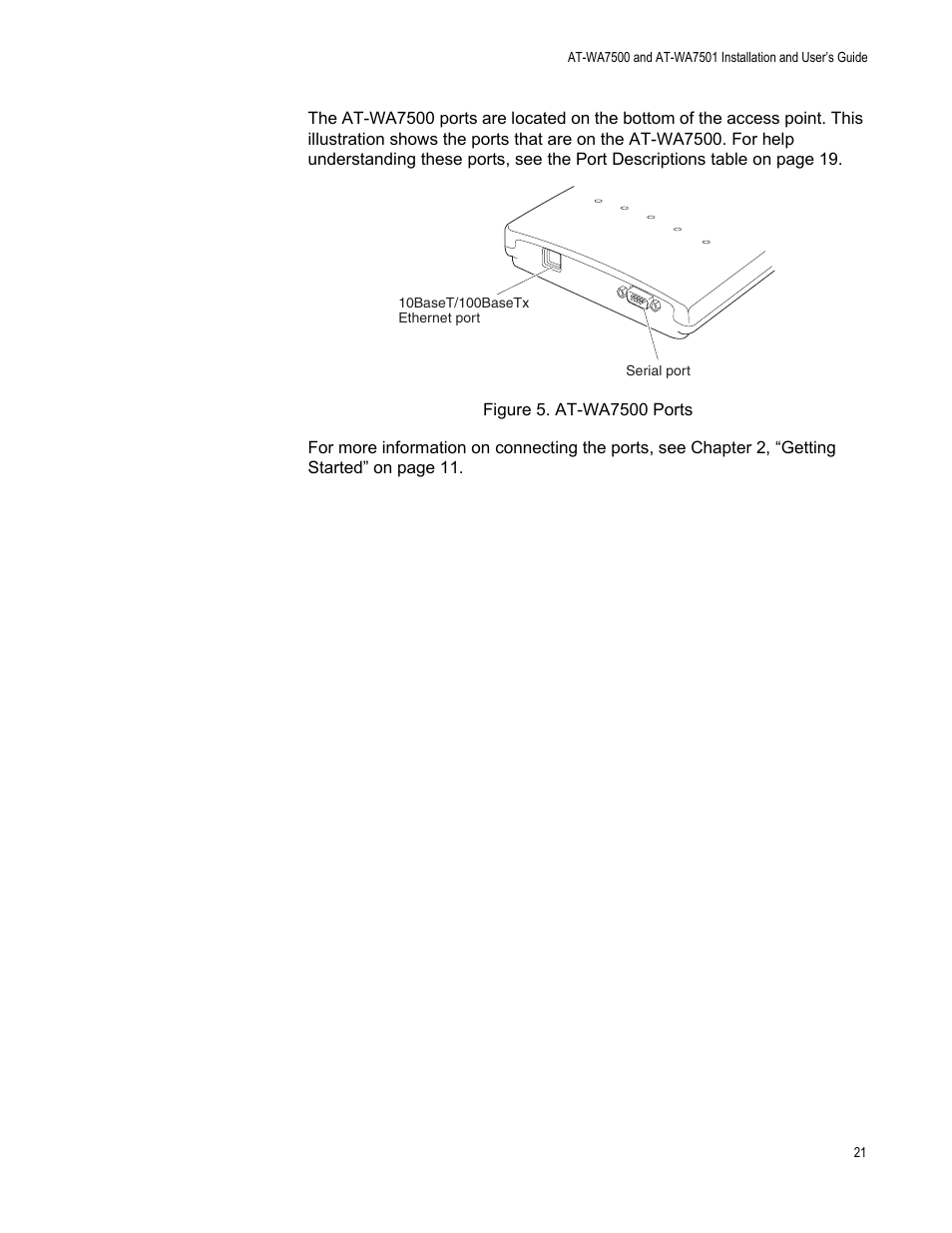 Allied Telesis AT-WA7501 User Manual | Page 21 / 352