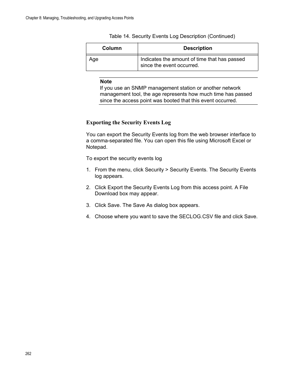 Allied Telesis AT-WA7501 User Manual | Page 262 / 352
