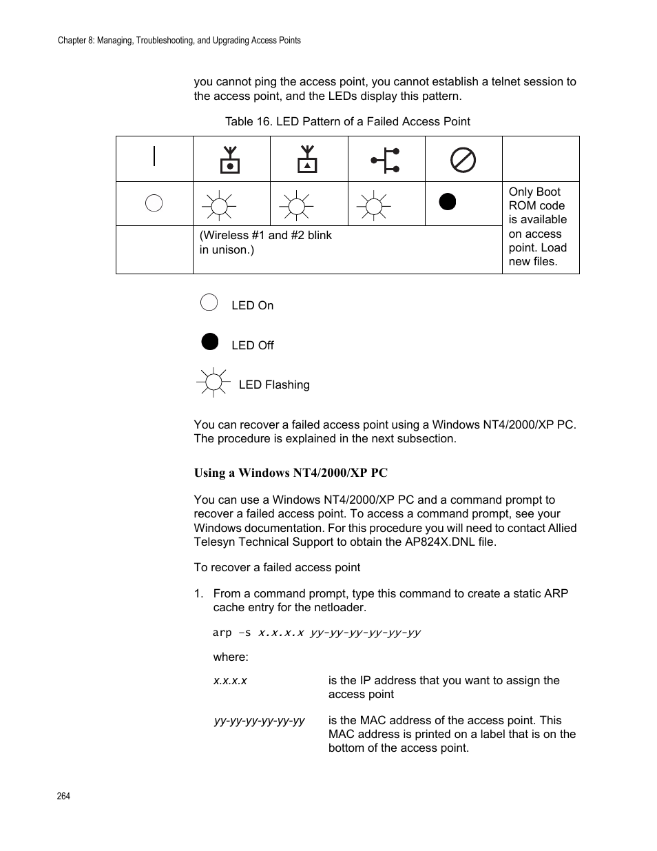 Allied Telesis AT-WA7501 User Manual | Page 264 / 352
