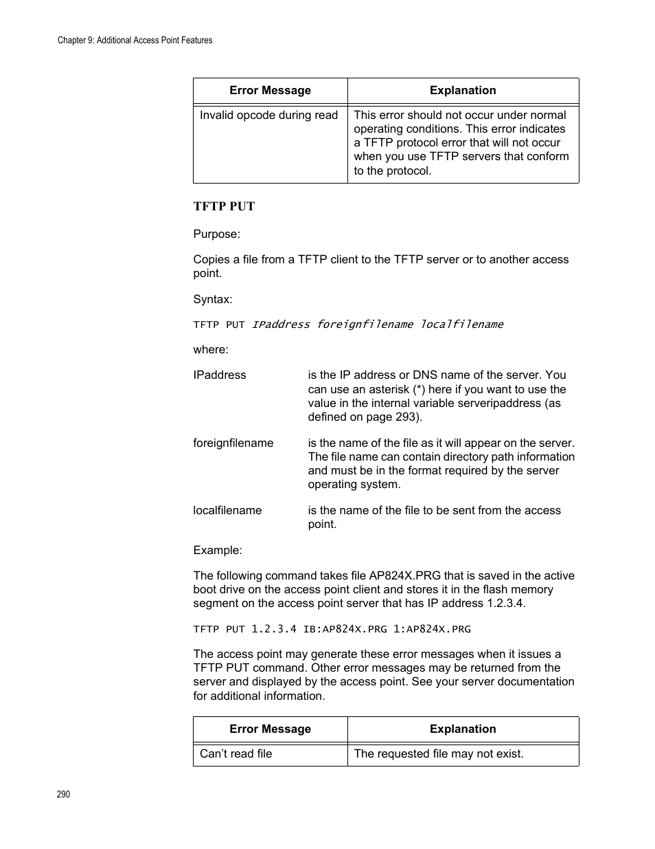 Allied Telesis AT-WA7501 User Manual | Page 290 / 352