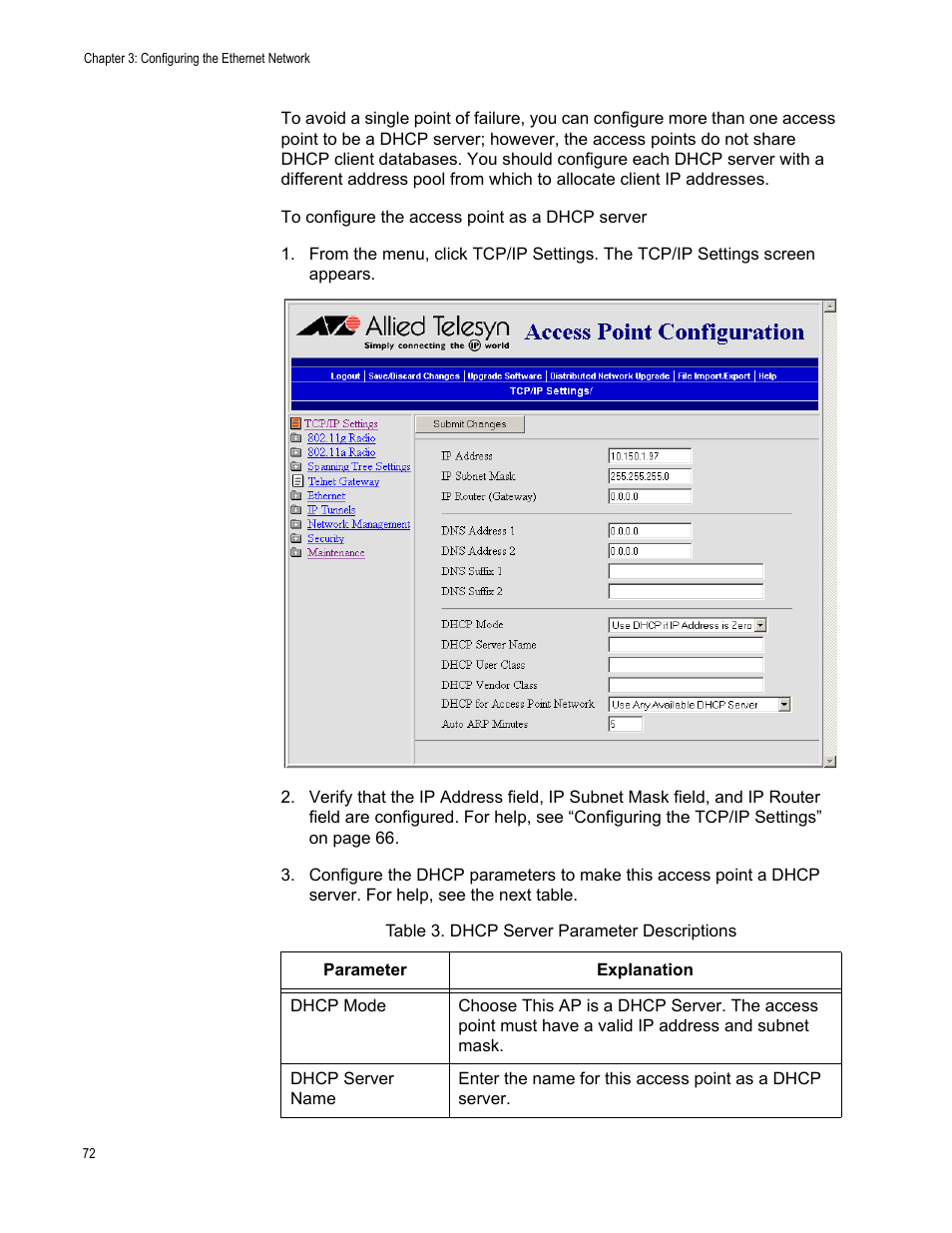 Allied Telesis AT-WA7501 User Manual | Page 72 / 352