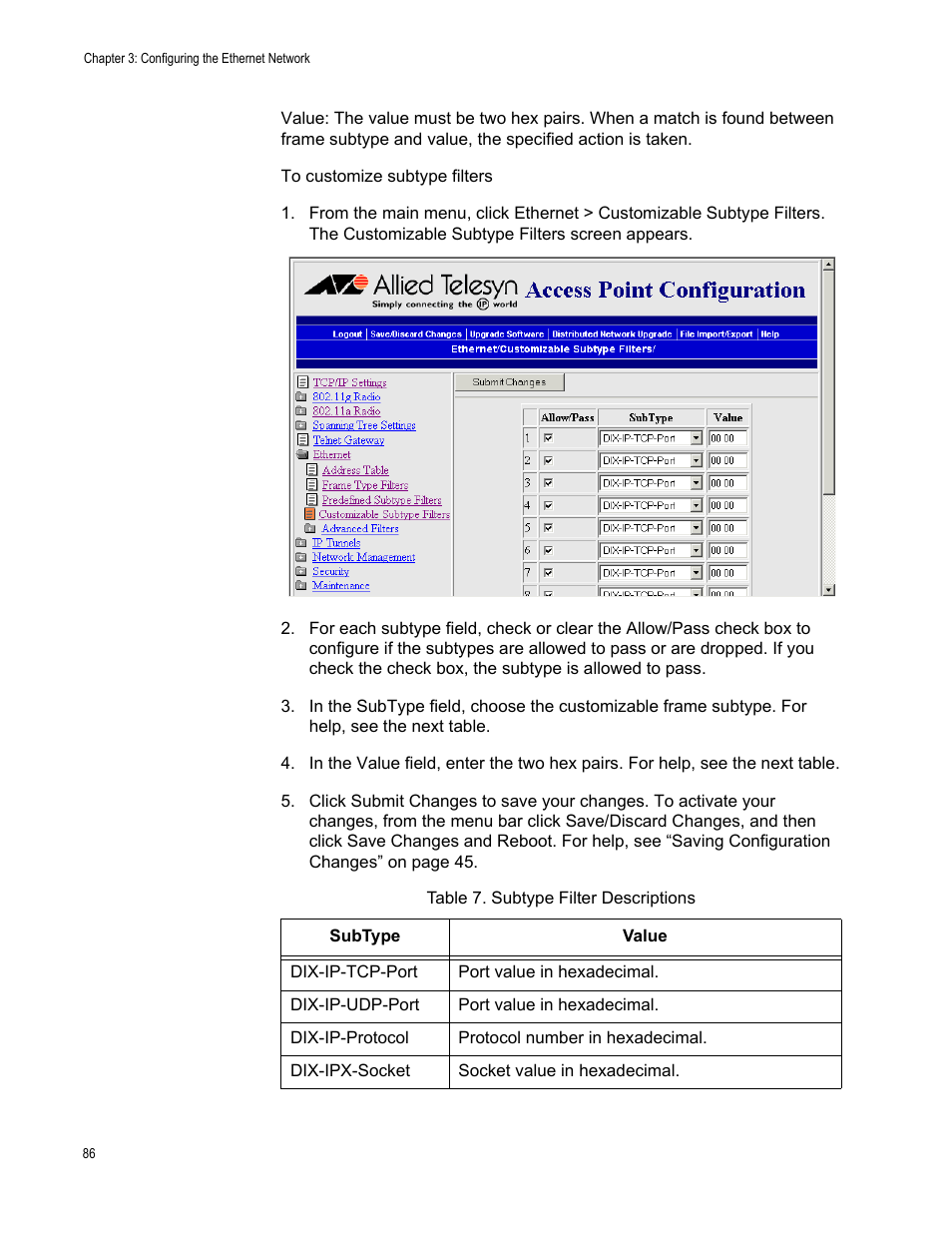 Allied Telesis AT-WA7501 User Manual | Page 86 / 352