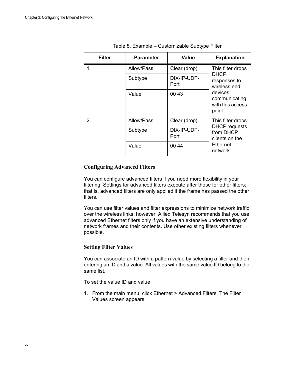 Allied Telesis AT-WA7501 User Manual | Page 88 / 352
