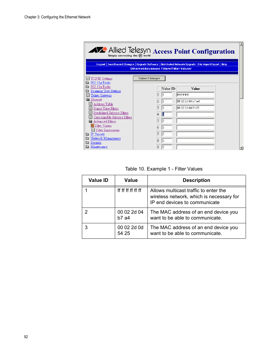 Allied Telesis AT-WA7501 User Manual | Page 92 / 352