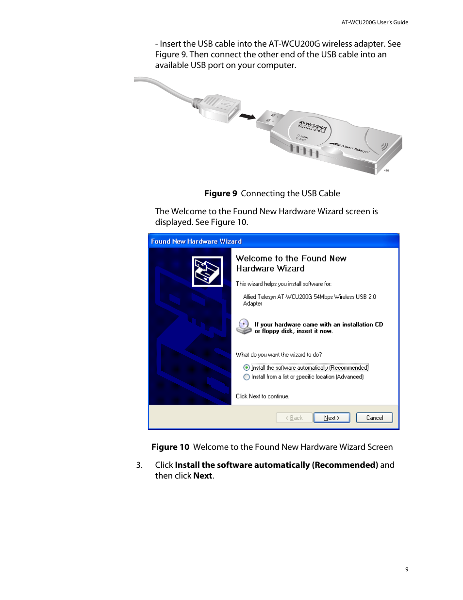 Allied Telesis AT-WCU200G User Manual | Page 23 / 60