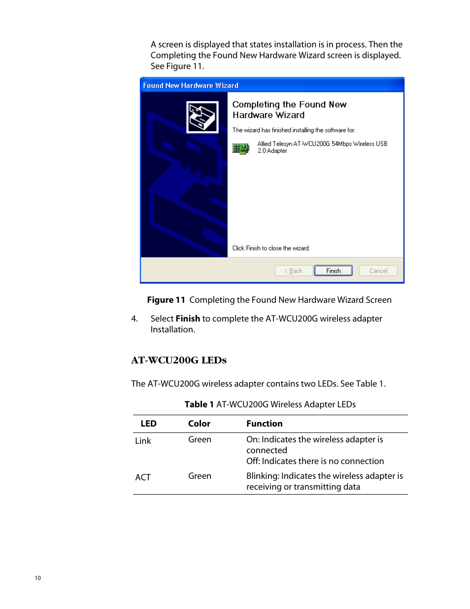 Allied Telesis AT-WCU200G User Manual | Page 24 / 60